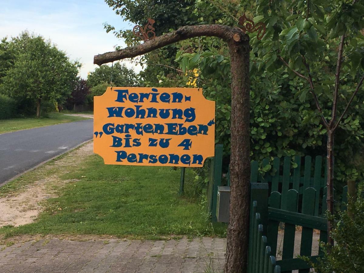Ferienwohnung Garten Eben Rullstorf Exteriör bild
